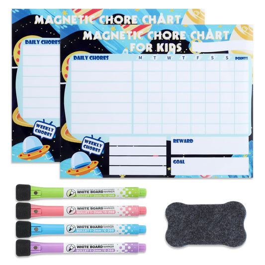 Thboxes 2 Pack Magnetic Reward Charts