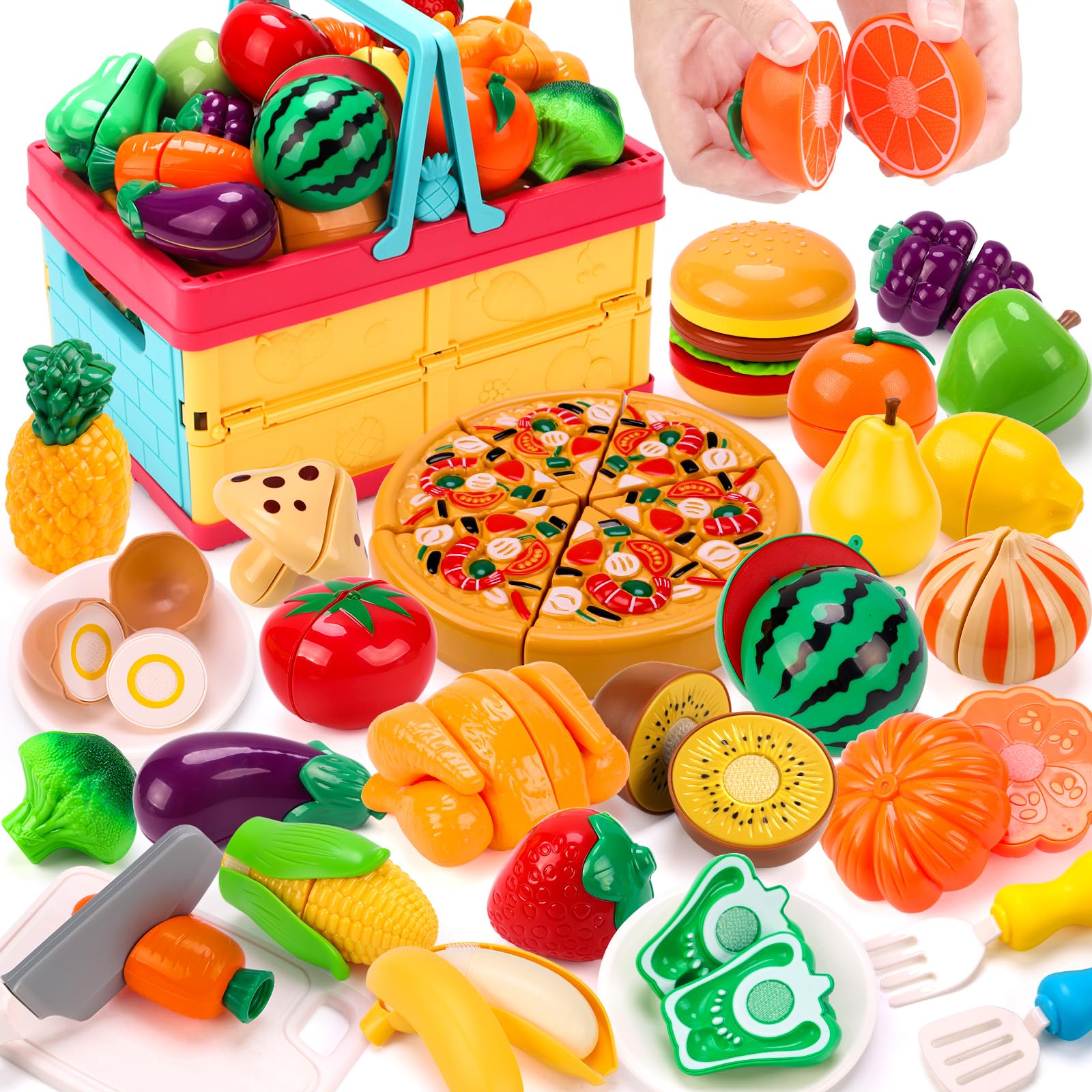 Kids Pretend Play Food Sets for Children Kitchen Toys